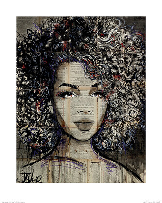 Umělecký tisk Loui Jover - Wonder 2, 40 × 50 cm