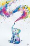 Plakát, Obraz - Baby Elephant - Spring Marc Allante, 61 × 91.5 cm