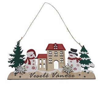 Vánoční dekorace k zavěšení D6317