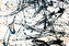Plakát, Obraz - Pollock Inspired Grey Splash, 91.5 × 61 cm
