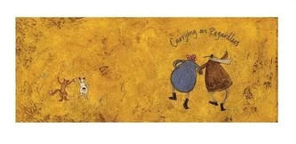 Umělecký tisk Sam Toft - Carrying on Regardless II, 60 × 30 cm