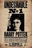 Plakát, Obraz - Harry Potter - Undesirable no.1, 80 × 120 cm