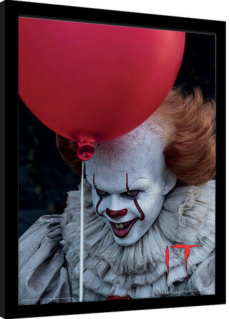 Obraz na zeď - IT - Pennywise Balloon, 34.3 × 44.5 cm