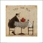 Umělecký tisk Sam Toft - Tea for Two, 30 × 30 cm