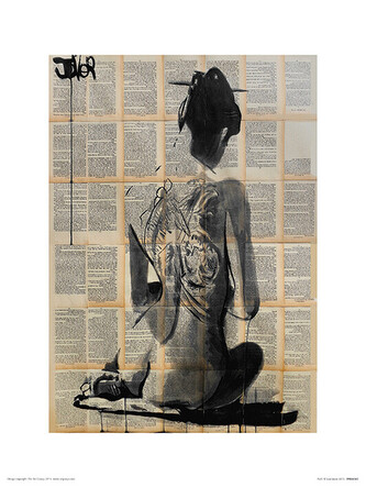 Umělecký tisk Loui Jover - Patch, 30 × 40 cm