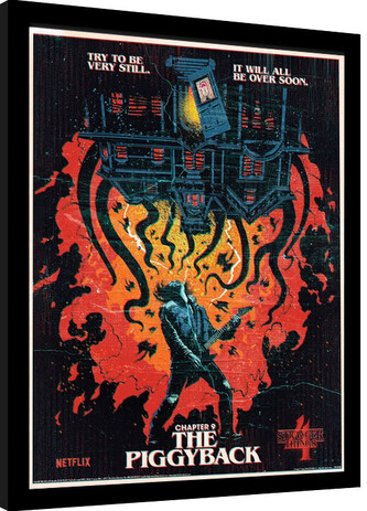 Obraz na zeď - Stranger Things 4 - The Piggyback, 30 × 40 cm