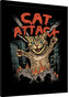 Obraz na zeď - Vincent Trinidad - Cat Attack, 34.3 × 44.5 cm