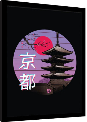 Obraz na zeď - Vincent Trinidad - Kyoto Wave, 34.3 × 44.5 cm