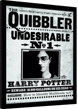 Obraz na zeď - Harry Potter - The Quibbler, 34.3 × 44.5 cm