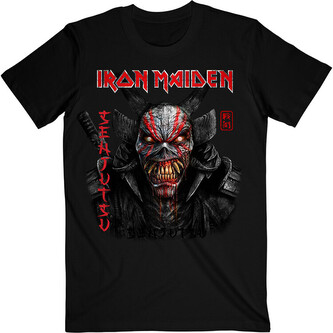 Tričko Iron Maiden - Senjutsu Black Cover, L