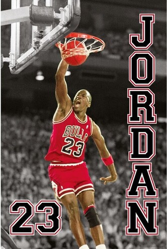 Plakát, Obraz - Michael Jordan, 61 × 91.5 cm