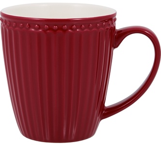 Porcelánový hrnek Alice Claret Red