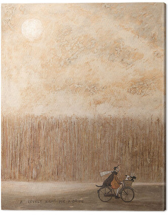 Obraz na plátně Sam Toft - A Lovely Night for a Drive, 2 cm - 40×50 cm