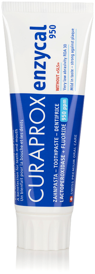 Curaprox Enzycal 950 Toothpaste - Zubná pasta 75 ml unisex