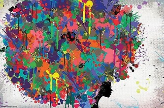Plakát, Obraz - Dean Russo - African Woman, 91.5 × 61 cm
