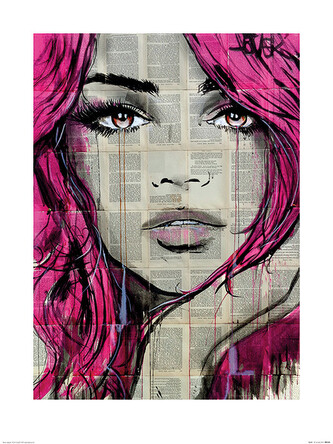 Umělecký tisk Loui Jover - Faythe, 60 × 80 cm