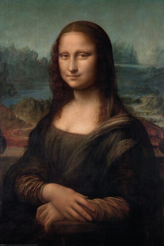 Plakát, Obraz - Mona Lisa, 61 × 91.5 cm