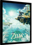 Obraz na zeď - The Legend of Zelda: Tears of the Kingdom - Hyrule Skies, 34.3 × 44.5 cm
