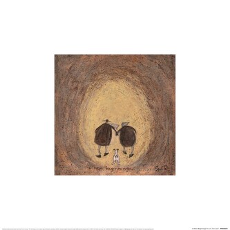 Umělecký tisk Sam Toft - A New Beginnig, 30 × 30 cm