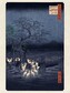 Umělecký tisk Hokusai - Fox Fires on New Year's Eve at, Utagawa Hiroshige, 30 × 40 cm