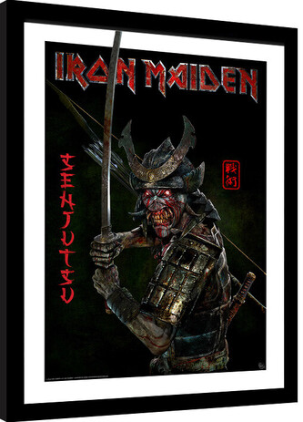 Obraz na zeď - Iron Maiden - Senjutsu, 34 × 44.2 cm