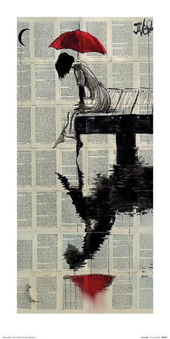 Umělecký tisk Loui Jover - Serene Days, 30 × 60 cm