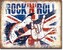 Plechová cedule Rock n Roll, 42 x 30 cm