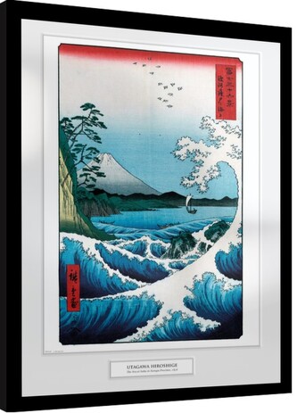 Obraz na zeď - Hiroshige - The Sea At Satta, 30.5 × 40.6 cm