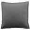 Hladký polštář Kylie tmavě šedý