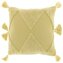 Dekorativní polštář Jef žlutý