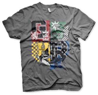 Tričko Harry Potter - Dorm Crest, XL