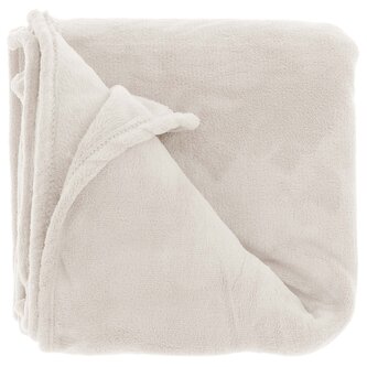 Elegantní deka Claudi krémová