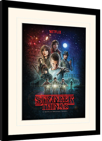 Obraz na zeď - Stranger Things - One Sheet, 34.3 × 44.5 cm
