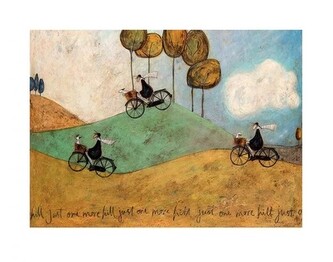 Umělecký tisk Sam Toft - Just One More Hill, 50 × 40 cm
