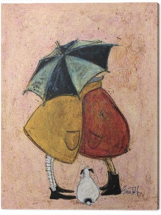 Obraz na plátně Sam Toft - A Sneaky One, 2 cm - 40×50 cm