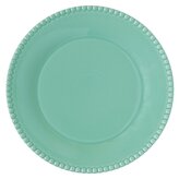 Porcelánový jídelní talíř Tiffany Aquamarine