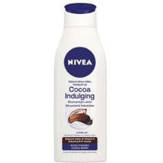 Nivea Cocoa Indulging Body Milk ( suchá pokožka ) - Výživné tělové mléko 250 ml pro ženy