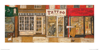 Umělecký tisk Sam Toft - On a Street Where You Live, 60 × 30 cm