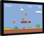 Obraz na zeď - Super Mario Bros. - 1-1, 30 × 40 cm