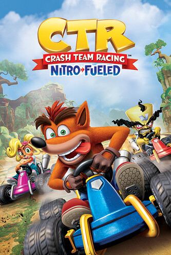 Plakát, Obraz - Crash Team Racing - Race, 61 × 91.5 cm