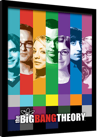 Obraz na zeď - The Big Bang Theory (Teorie Velkého Třesku) - Signals, 30 × 40 cm