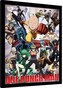 Obraz na zeď - One Punch Man - Heroes And Villains, 30 × 40 cm