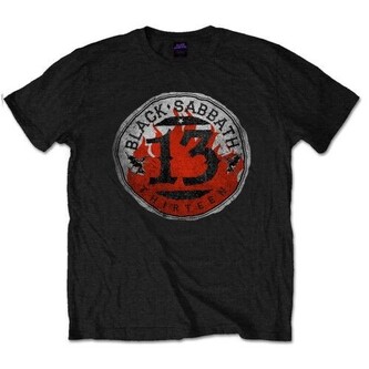 Tričko Black Sabbath - 13 Flame Circle, S