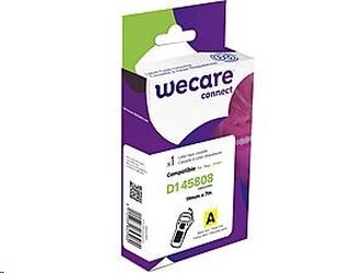 WECARE ARMOR páska pro DYMO S0720880, černá/žlutá, 19mm x 7m