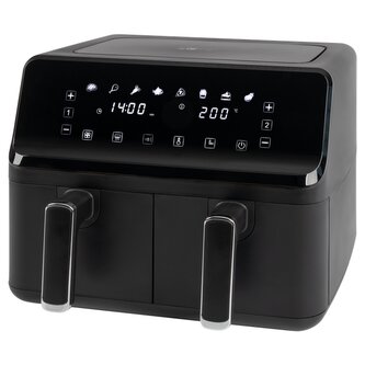 Clatronic FR 3804 H Horkovzdušná fritéza 8L dvojitá 2x4L Clatronic FR 3804 H Horkovzdušná fritéza 8L dvojitá 2x4L