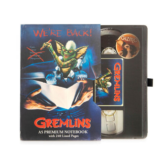 Zápisník Gremlins - We‘re Back VHS, A5