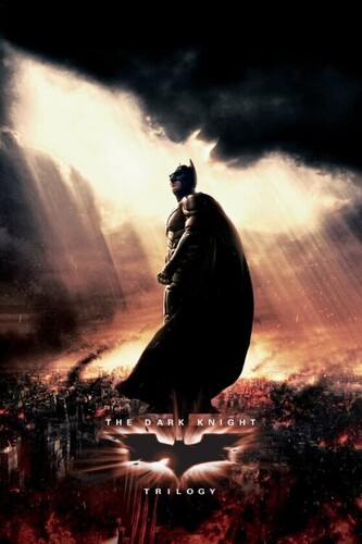 Plakát, Obraz - The Dark Knight Trilogy - Batman, 61 × 91.5 cm