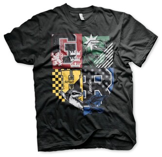 Tričko Harry Potter - Dorm Crest, M