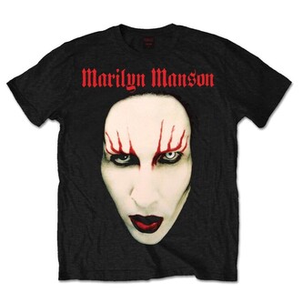 Tričko Marilyn Manson - Red lips, L