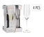 sklenice na šampus flétna 210ml (4ks)